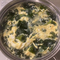 ☆iwa！ck☆'s cooksnap of when they made 焼き肉屋さんのわかめのかきたまスープ.