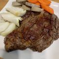 ポメちょん's cooksnap of when they made 分厚いステーキを簡単に料理する方法.