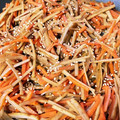 お塩と砂糖's cooksnap of when they made 冷凍お弁当おかず～きんぴらごぼう～.