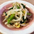 お塩と砂糖's cooksnap of when they made 簡単☆もやしとほうれん草のおひたし.
