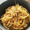 MOｰON's cooksnap of when they made 【農家のレシピ】もやしの豚味噌どん.