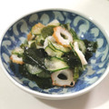 toccot's cooksnap of when they made ちくわきゅうりわかめの酢の物☆☆.
