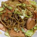 くむちん's cooksnap of when they made 簡単☆焼きそば　魚肉ソーセージでね♪.