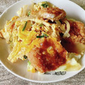 さくらん餅's cooksnap of when they made 簡単カツ丼！残り物の揚げ物でも！.