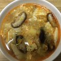 かおり♡♡♡'s cooksnap of when they made 豆腐と卵のピリ辛スープ 柚子胡椒風味.