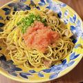 クック4EGD6N☆'s cooksnap of when they made 絶品本格☆明太子と高菜と豚肉のパスタ.