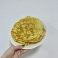 どいちゃんち's cooksnap of when they made もちもちクレープ生地！甘い＆塩系.