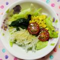 チェックのミニくま's cooksnap of when they made めんつゆとレモン汁で即席山葵ドレッシング.