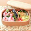 runa10's cooksnap of when they made 紫もち麦で酢飯､大葉で巻いて！.