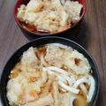 松潤LOVE♥️♥️'s cooksnap of when they made かき揚げうどん.