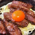 あい♪らんど's cooksnap of when they made 簡単節約な牛肉ハラミの焼肉丼.
