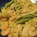 サブシェフもーや's cooksnap of when they made 春キャベツとエビのジェノベーゼ生パスタ.