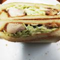 クックY151A☆'s cooksnap of when they made コメダ風☆照り焼きチキンサンド.
