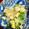 クックKU5ICQ☆'s cooksnap of when they made マヨごま和え♡水菜とりんご.