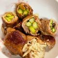 ◇ひさ's cooksnap of when they made ✿お花のアスパラ✿豚肉巻き.