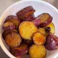 yuk1yukiki's cooksnap of when they made 簡単おかず:さつまいもの甘煮.