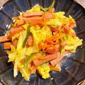 t0mt0mt0m's cooksnap of when they made スパムでマヨポン野菜炒め.