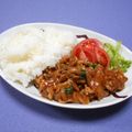 ＠迷子＠'s cooksnap of when they made 【楽めし】ポークチャップライス.