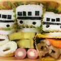 ウサミソー's cooksnap of when they made お弁当☆簡単！電車おにぎり.