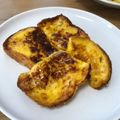 maki_08's cooksnap of when they made レンジで浸透冷凍食パンでフレンチトースト.