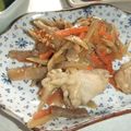 きらり流れ星's cooksnap of when they made きんぴらと鶏肉の炒め煮.