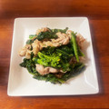なーなちゃん's cooksnap of when they made 豚薄切りとほうれん草の☆和風柚子胡椒炒め.