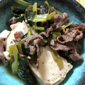 mantacarp's cooksnap of when they made 牛肉と青梗菜と豆腐のすき煮.