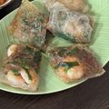 みきんどる's cooksnap of when they made ライスペーパーで簡単 海老ニラ饅頭.