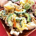 フジぽん's cooksnap of when they made 夏だ！ゴーヤだ！ゴーヤチャンプル〜♬.