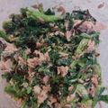 クック9951MC☆'s cooksnap of when they made からし菜のツナ昆布和え.