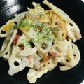ｂｅｒｒｙ＋'s cooksnap of when they made れんこんとベーコンのガーリックマヨサラダ.