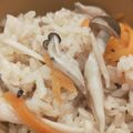 bosabossa's cooksnap of when they made シメジとエノキの炊き込みご飯♪.