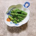 コムギ大好き's cooksnap of when they made 93.アスパラの黒ごま山椒和え.