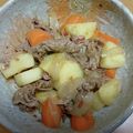 55才のおじさん's cooksnap of when they made ☆韓国風ピリ辛肉じゃが☆.