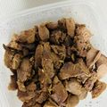 クック61LBGT☆'s cooksnap of when they made おばあちゃん直伝「かためしっかり」肝煮.