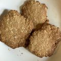きゃろぽて's cooksnap of when they made 米粉オートミール＆ピーナツバタークッキー.