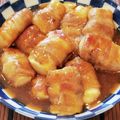 あーこ姐's cooksnap of when they made 旨い(*^^*)お豆腐の豚肉巻き煮～♬.
