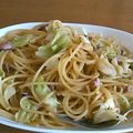 ☆ぱじめ☆'s cooksnap of when they made 簡単！イカの塩辛パスタ.