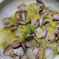 ナーちゃん's cooksnap of when they made 白菜とあさりの洋風蒸し煮.