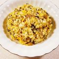 みぽぽ37's cooksnap of when they made 高菜とじゃこと卵のチャーハン.