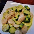 野菜大好きミーバ☆'s cooksnap of when they made ホタテとズッキーニのバター焼き.