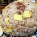 ゆけり３兄弟's cooksnap of when they made チーズ梅おかか★おにぎり.