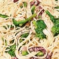 チョイコ's cooksnap of when they made ホタルイカと菜の花のパスタ　柚子胡椒風味.