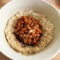 みのりっくす's cooksnap of when they made 朝食に♬簡単☆オートミールの納豆リゾット.