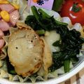 さやたーん's cooksnap of when they made ベビーホタテとほうれん草のバターソテー.
