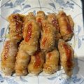 ＭＩ−ＳＡＮ's cooksnap of when they made 肉だけ?!巻き巻き.