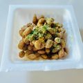 azbjbn's cooksnap of when they made 毎日の納豆●ピリッとカレー風味.