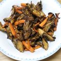 みぃくんのママ's cooksnap of when they made ➏　マイタケのきんぴら　➏.