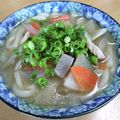 みなあゆママ's cooksnap of when they made 味噌けんちんうどん。.