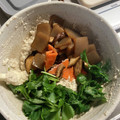 なお321's cooksnap of when they made うす揚げと春菊の白和え.